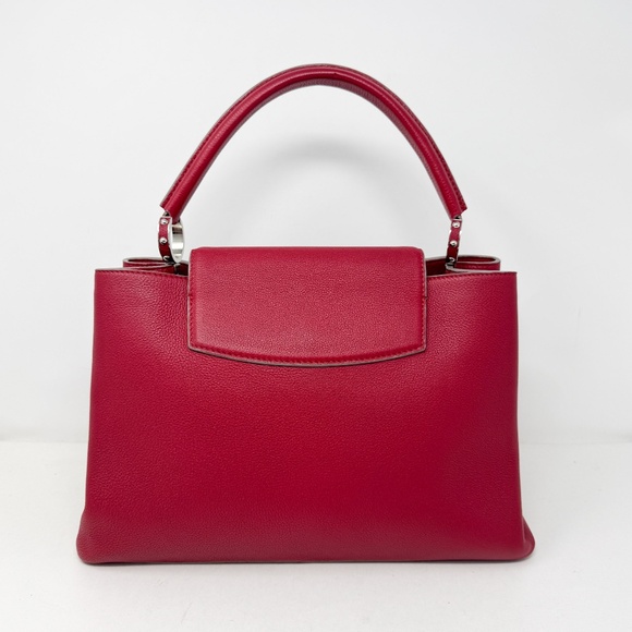 Louis Vuitton Red Capucines MM - Picture 3 of 9